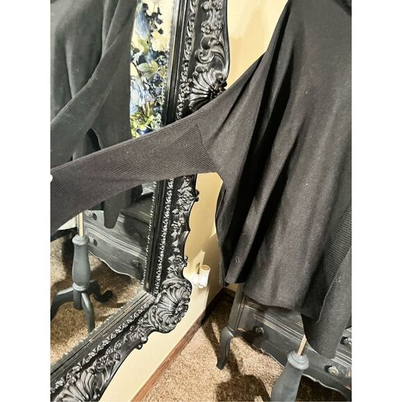 Calvin Klein Long Sleeve Black Turtleneck Tunic Sweater Size Small / Medium - Picture 3 of 5